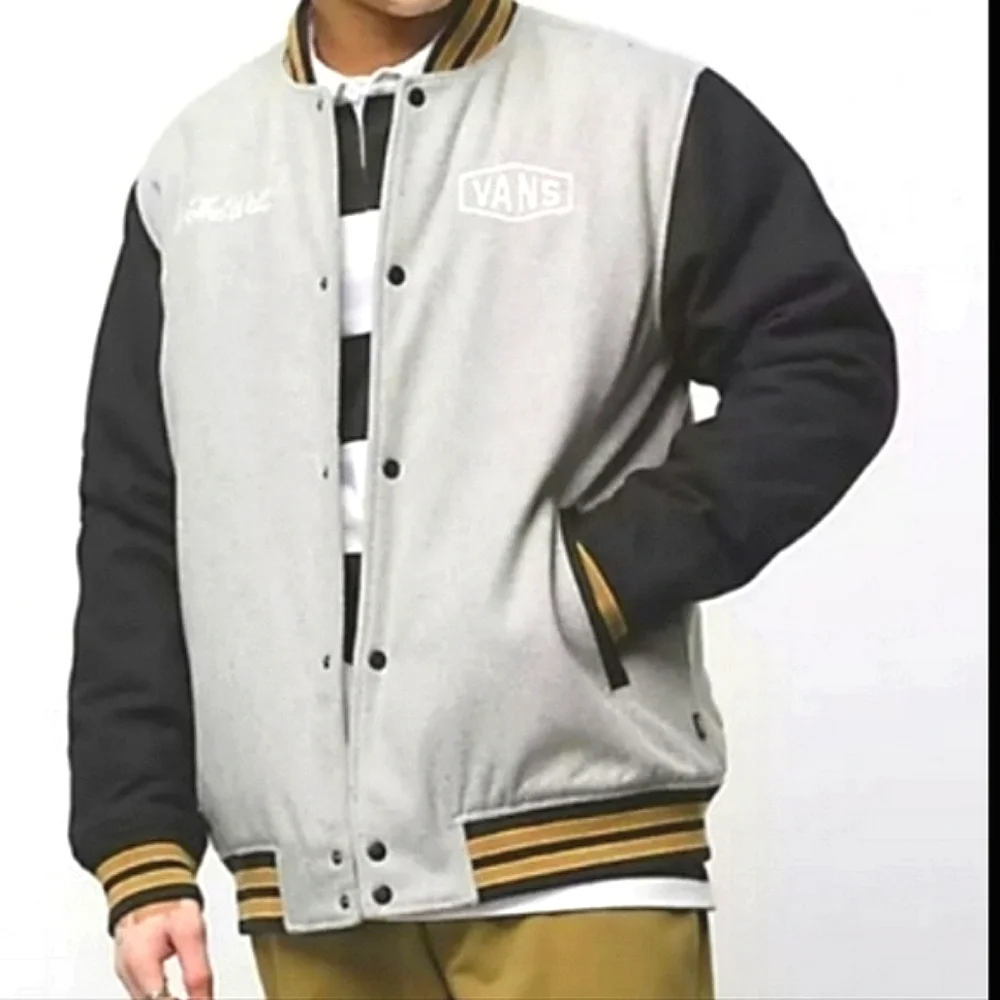 Vans Jacket Woolen Classic Sport Coat Varsity Checkerboard Research S and M - Picture 3 of 13